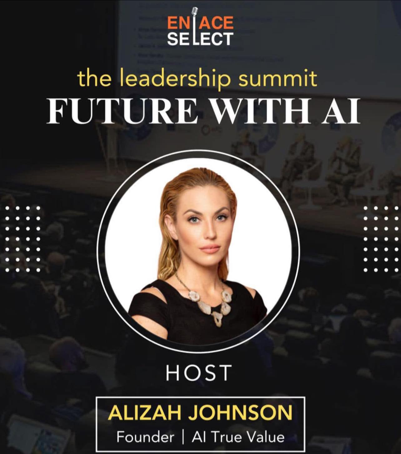 Alizah Johnson hosting Future With AI Leadership Summit in India